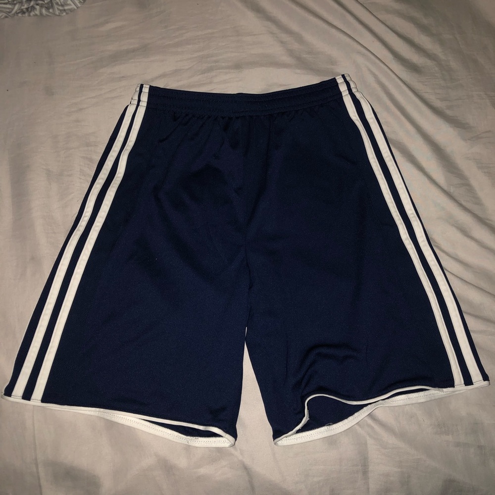 Adidas Boys’ Navy Blue Soccer Shorts